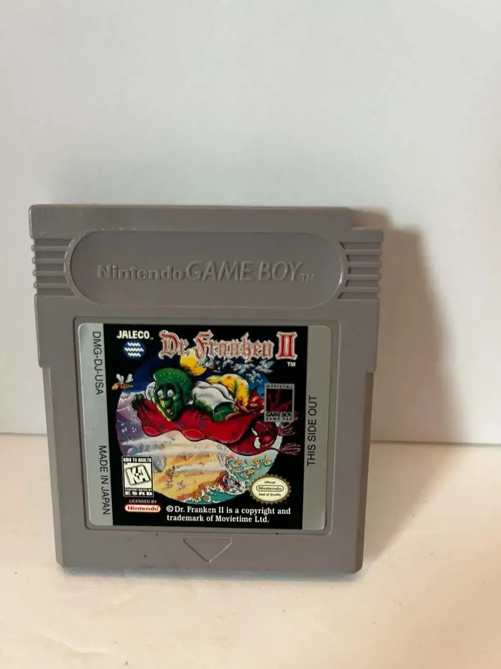 Dr. Franken II Nintendo Game Boy Authentic Cartridge Only Tested Works